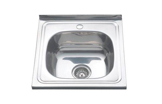 Мойка накладная 500х500 нержавейка