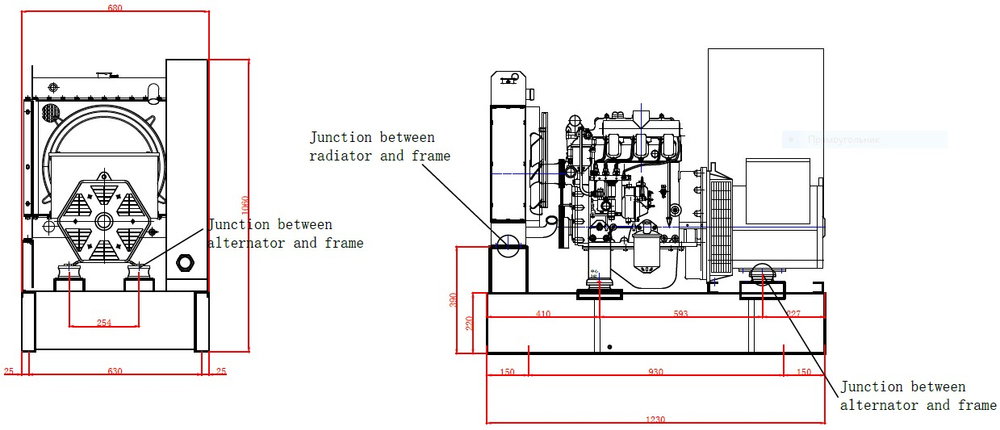 Дизельный генератор ТСС АД-8С-230-1РНМ5