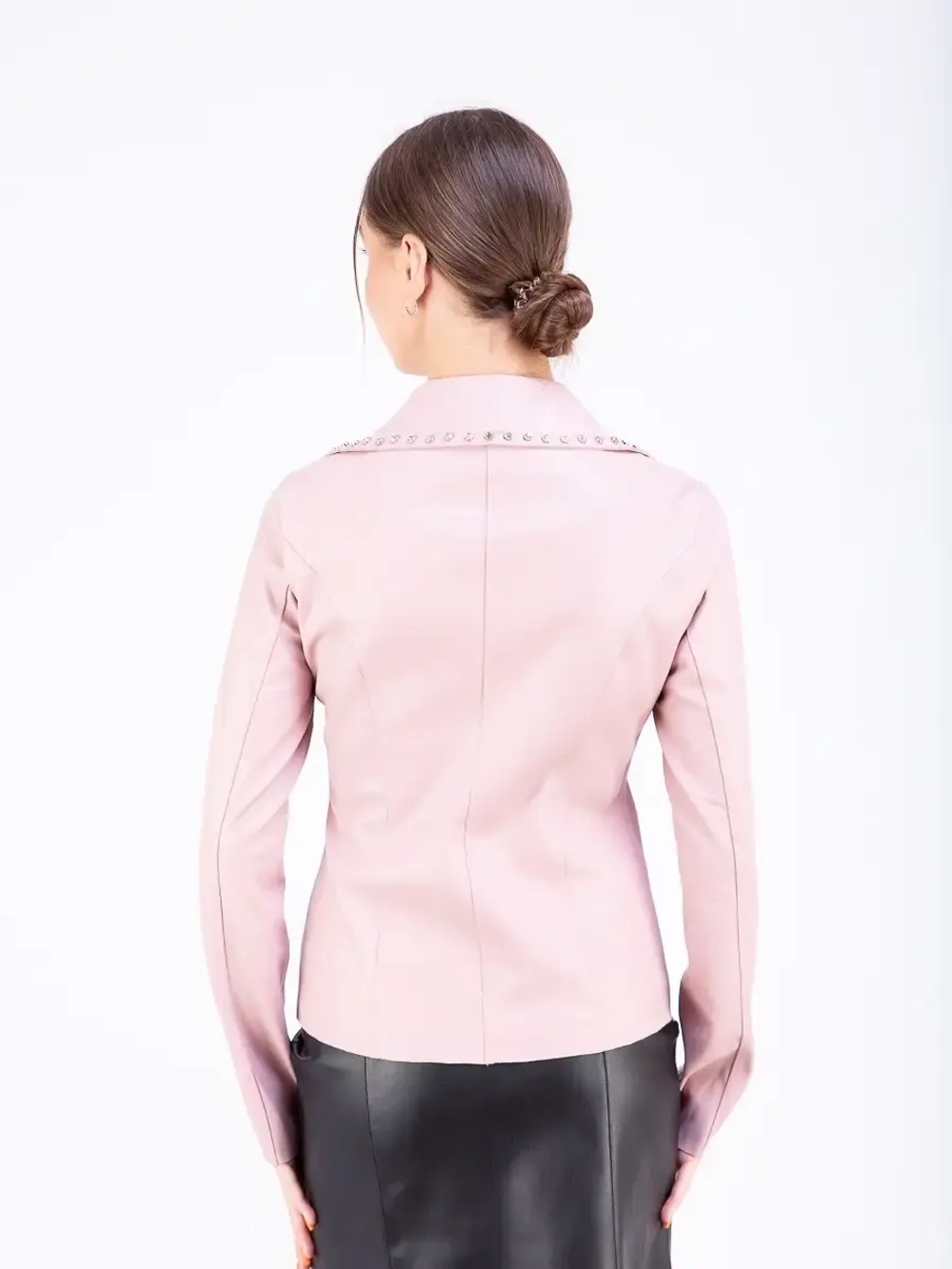 Куртка женская кожаная, экокожа женская