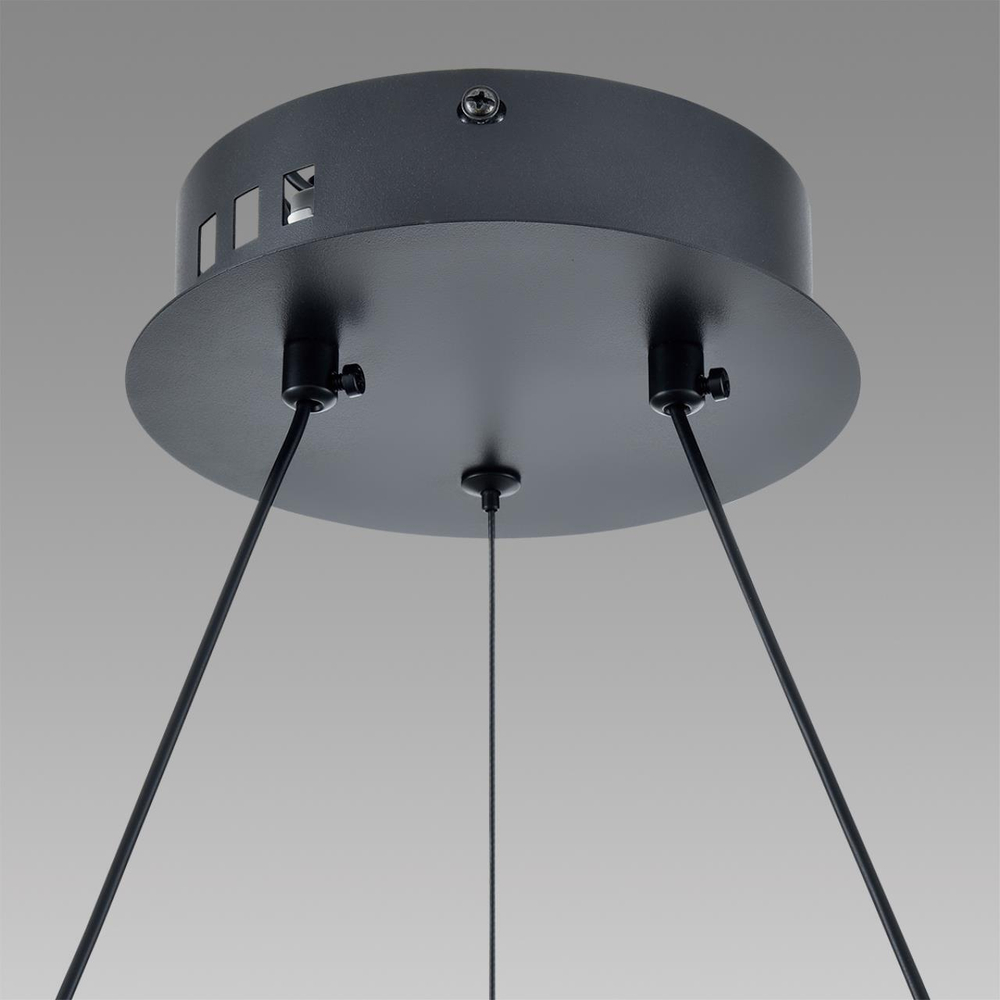 8103/38L LEDIO LN25 212 черный/черный металл/металл Люстра подвесная LED 38W 3000-6000К 220V FELISITI