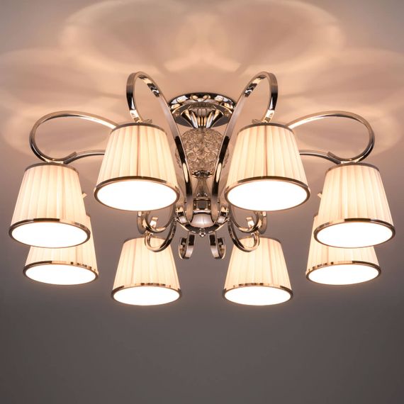 Потолочная люстра Eurosvet 60088/8 хром