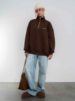 Свитшот на молнии Everest Коричневый