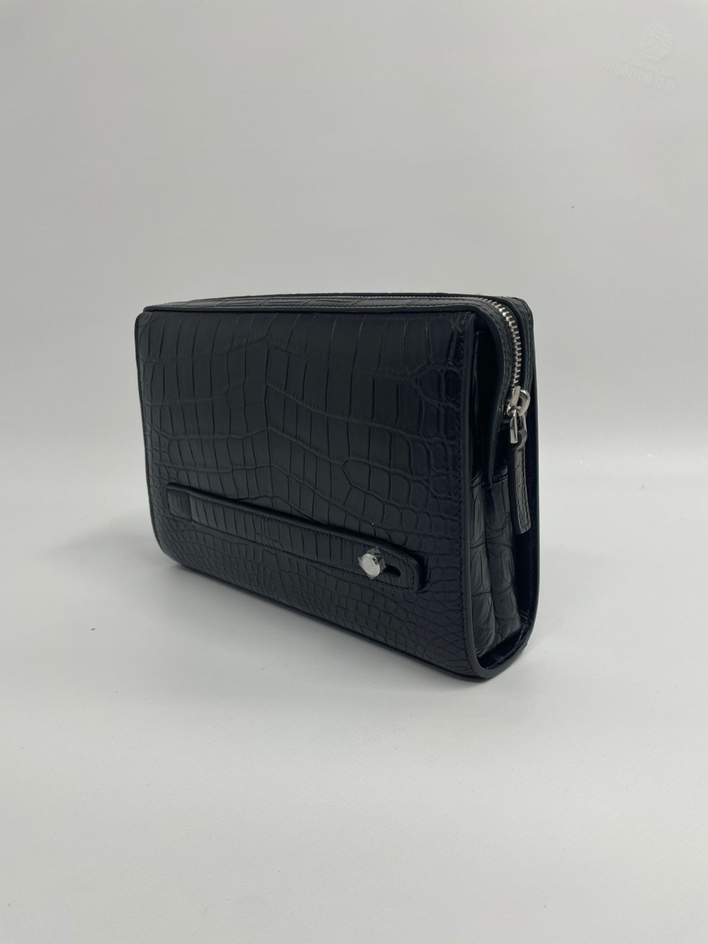 Клатч Hermes из кожи крокодила