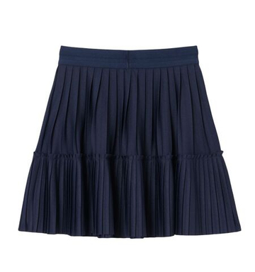 Юбка для девочки теннисная Lacoste Pleated Jersey - небесный