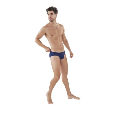 Темно-синие мужские трусы-брифы Clever Latin Brief (Размер: XL) (Цвет: темно-синий)