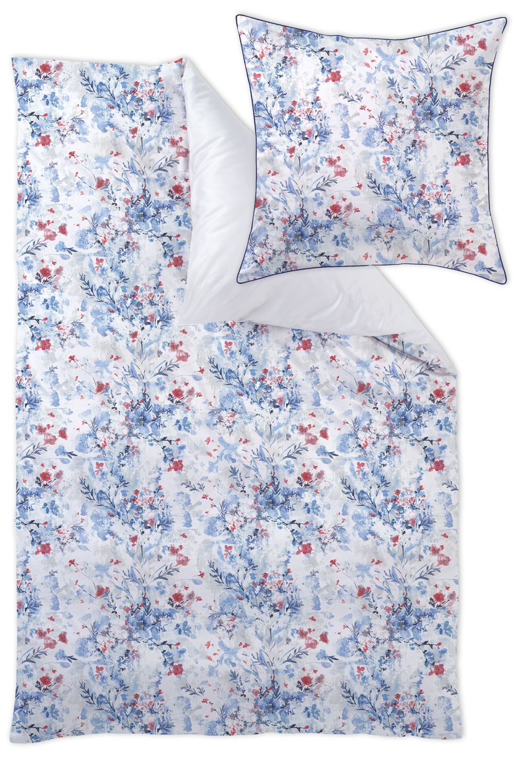 Наволочка 50х70 Curt Bauer Esther 6218 frosty blue голубая