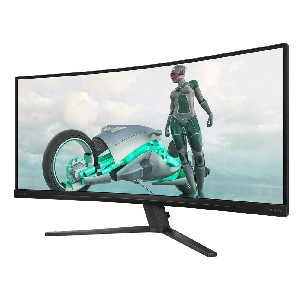 Монитор 34" PHILIPS 34M2C3500L/01 VA 3440x1440 180Hz R1500 300кд/м 0,5мс 4000:1 1DP 2HDMI