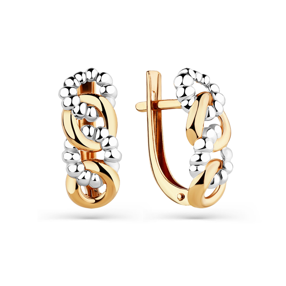 Серьги из золота 585 пробы