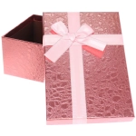 Коробка подарочная «Изысканность» 23*16*9.5 см, Розовый