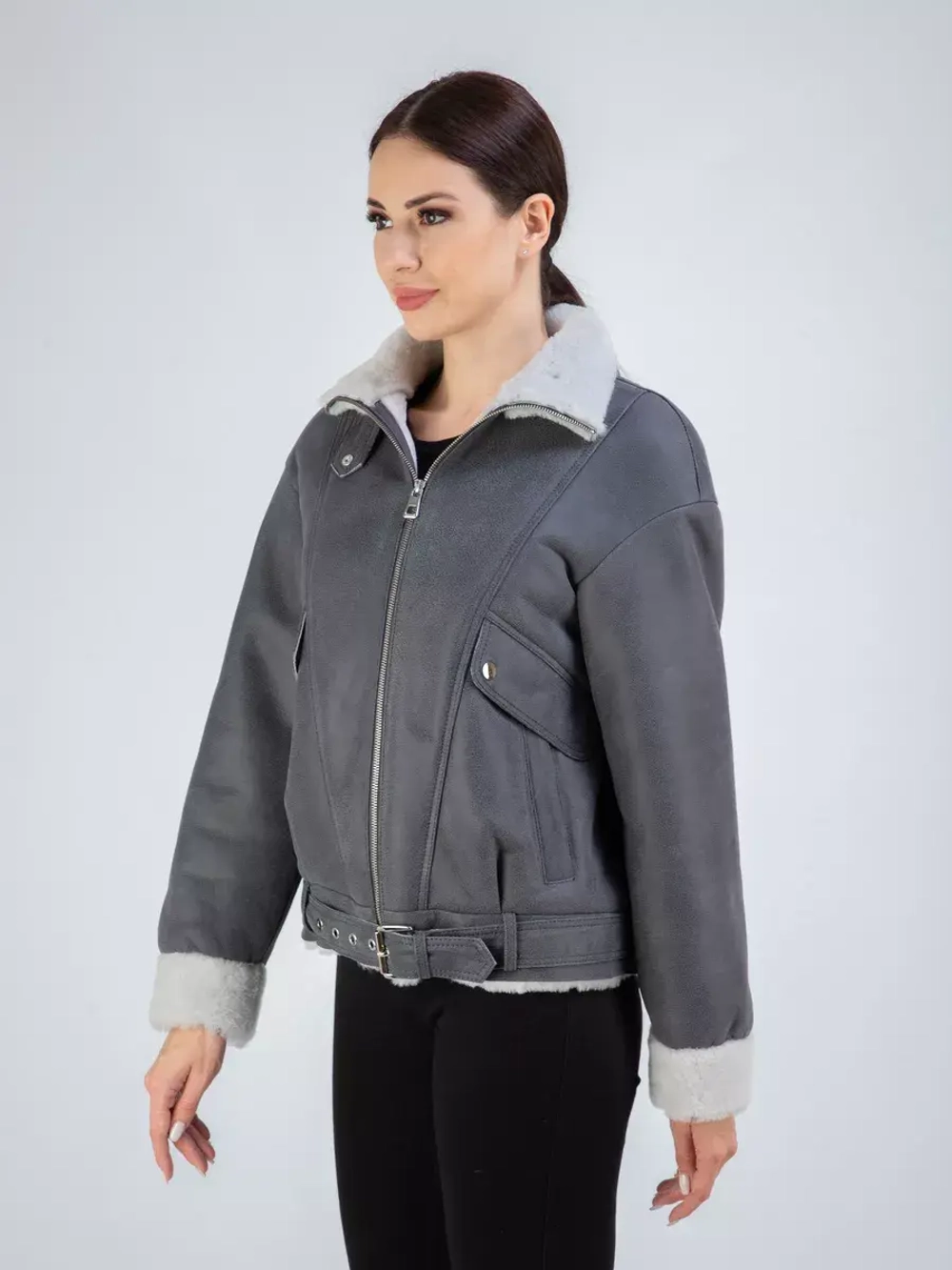 Дубленка зимняя натуральная Турция