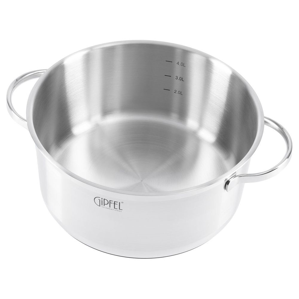 Кастрюля из нержавеющей стали Gipfel Victory 1369 24 см/4,7 л