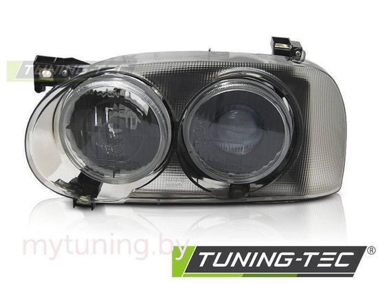 Фара передняя SMOKE LEFT SIDE TYC для VW GOLF 3 09.91-08.97