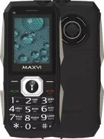Сотовый телефон Maxvi T5 Black (без камеры)