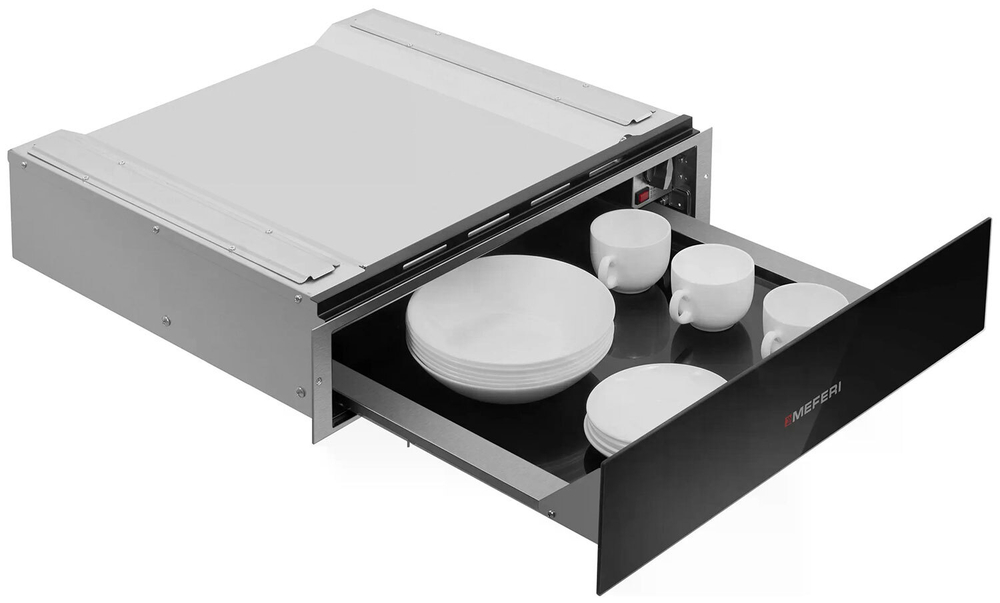 Встраиваемый шкаф для подогревания посуды Meferi MWD601BK COMFORT