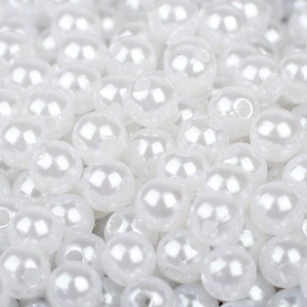 Бусы пластиковые -3мм-25г-Colibry