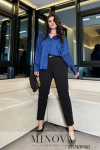Брюки 465-черный Minova