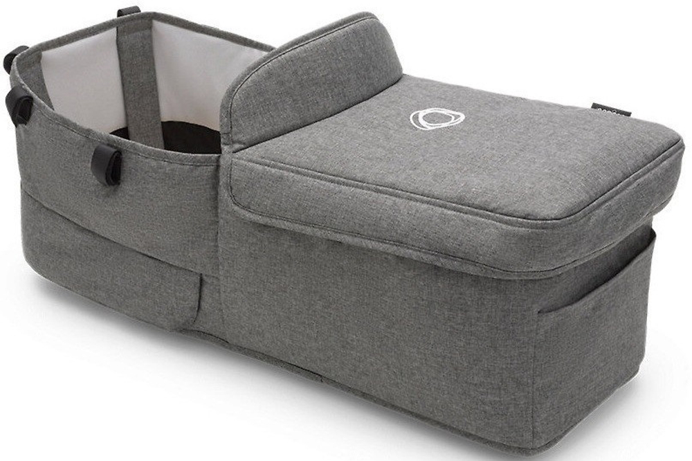 Коляска для двойни Bugaboo Donkey 5 Twin шасси Graphite Grey Melange/Grey Melange