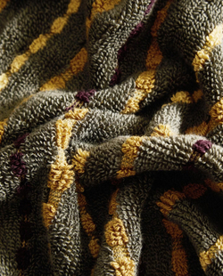 Zara Home - Банное полотенце с текстурой в горошек и контрастных цветов, разноцветный, 50х90 см