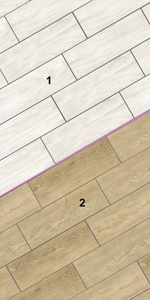 Керамогранит Grasaro Woodland 20x60 см 1.08 м² матовый цвет светло-коричневый