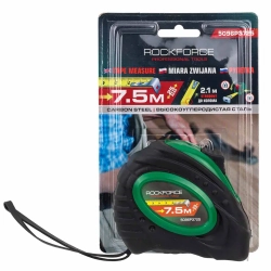 Рулетка 7.5M*25MM RockForce RF-5096P3725