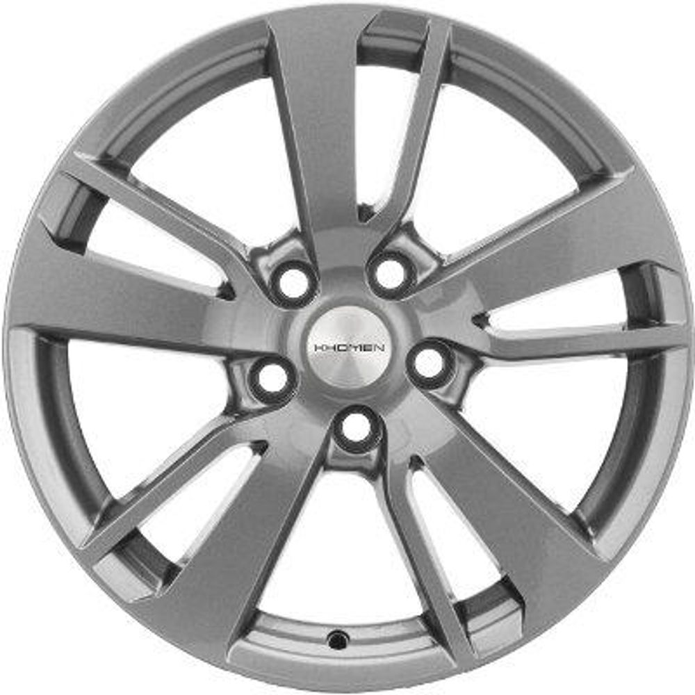 Khomen 1704 7x17 5x114.3 ET 40 Dia 66.1 (grey)
