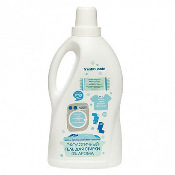 Экологичный гель для стирки белья 