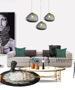 Pendant design lamp  73 by Bocci (Clear)
