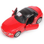 Модель ин. мет. 4.75" "BMW Z4" soft-top открыв. двери 42328H-D (Kinsmart)