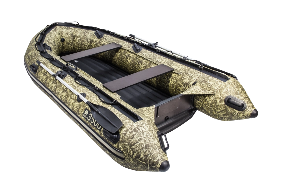 Лодка Апачи(Apache) 3500 НДНД, 3500*1700*480 мм., цвет камуфляж