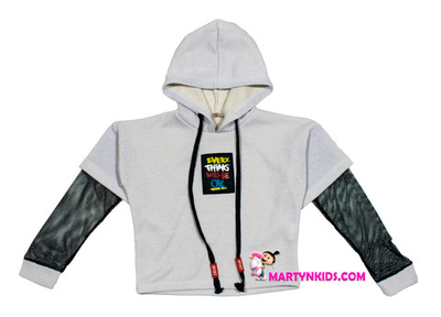 толстовка сеточка теплая рукава 1318