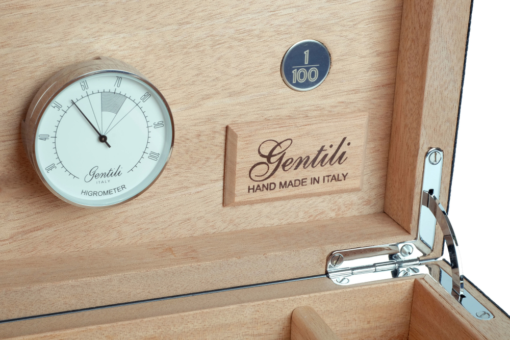 Хьюмидор Gentili на 20 сигар Limited SV20-Iguana-Black