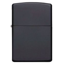 Зажигалка ZIPPO Classic с покрытием Black Matte (218)