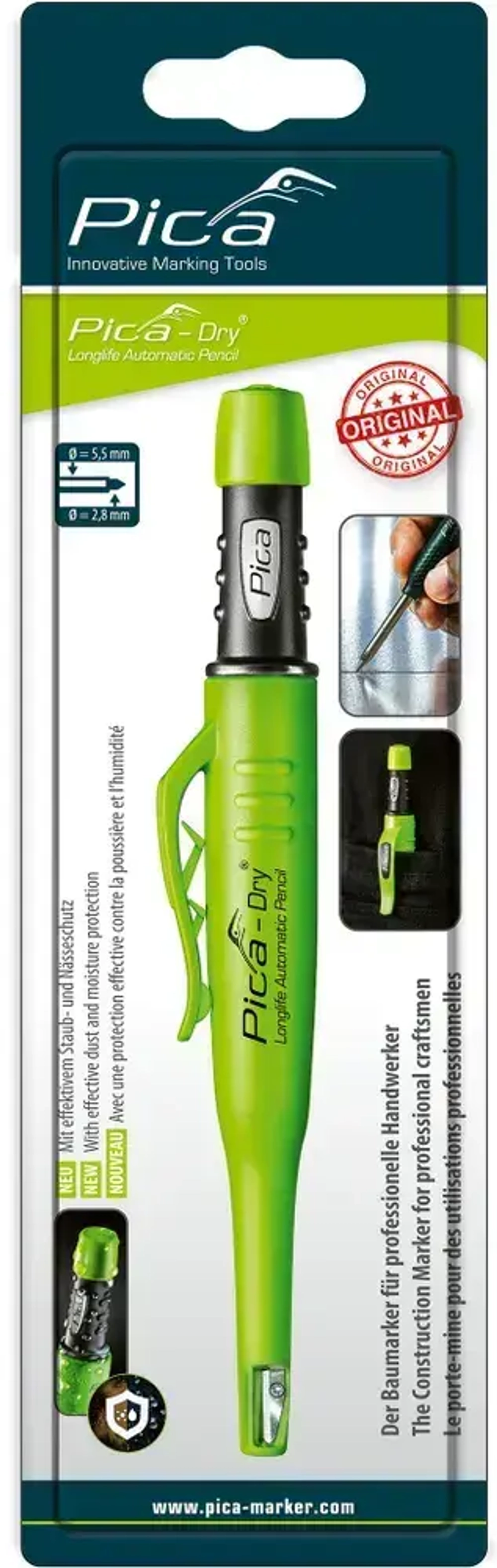 Строительный автоматический карандаш PICA DRY Longlife 3030