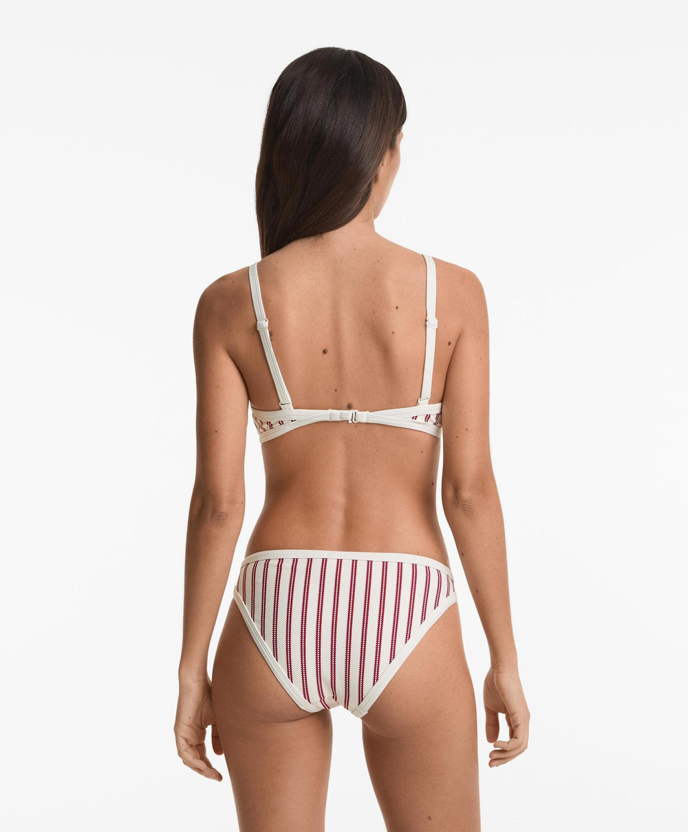 OYSHO Классические плавки бикини, экрю