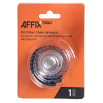AFFIX (AF10342115) Съемник масляных фильтров, 60-115 мм, 1/2", цепной