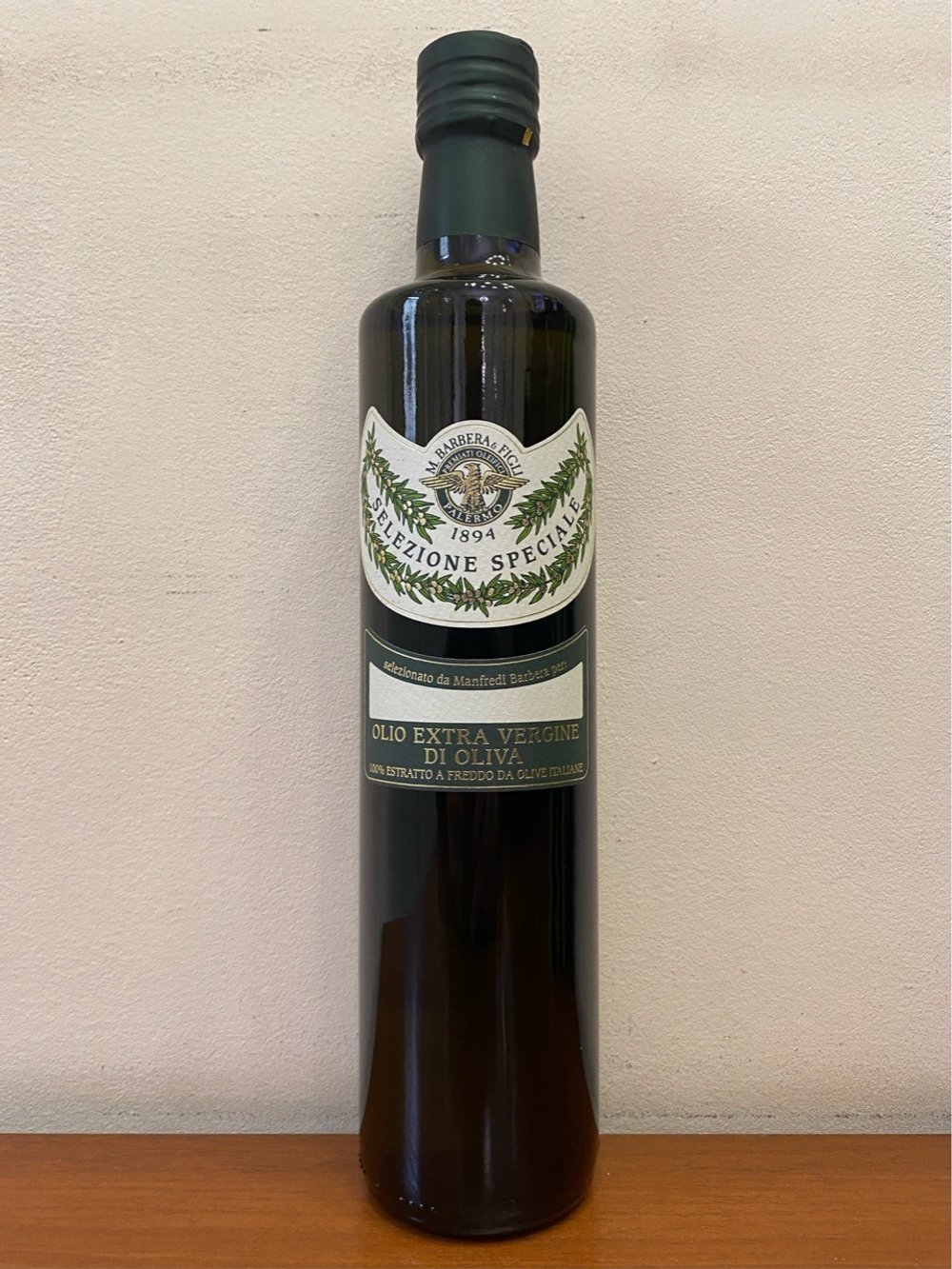 Оливковое масло BARBERA Selezione Speciale Extra Virgin 500 мл Италия