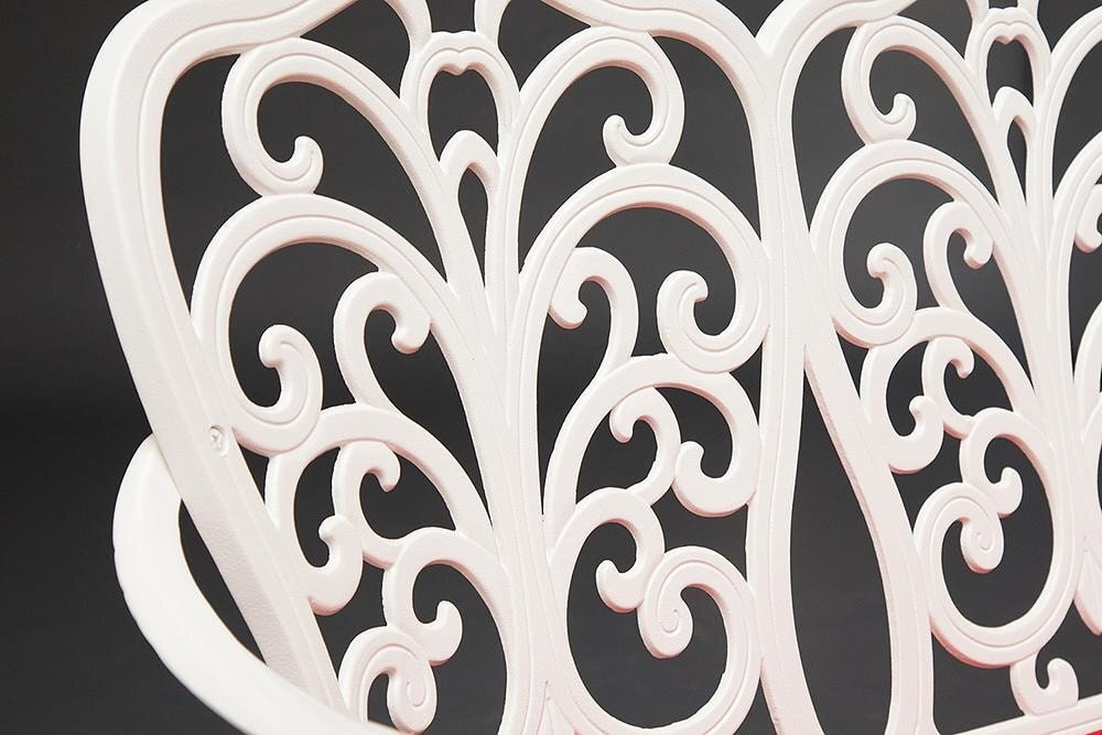 Скамья Secret De Maison Symphonie  алюминиевый сплав, 95х56х92см, butter white