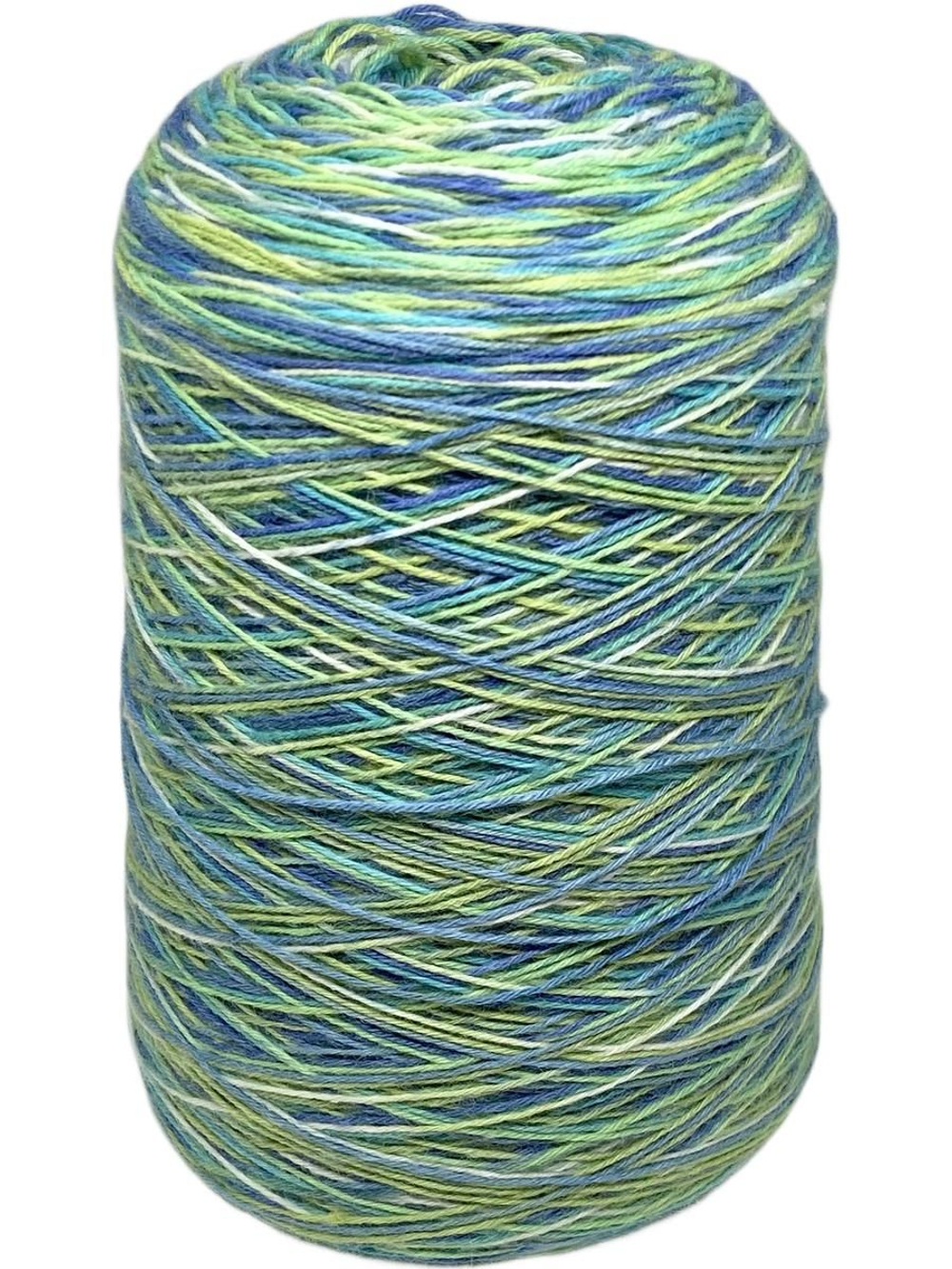 Пряжа (Италия) 340 г (50% шерсть мериноса 30% хлопок 20% п/а) 100г-380м