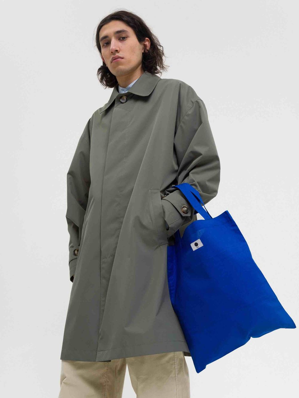 Купить Шоппер FOS Плотный Синий Шоппер FOS Плотный Синий