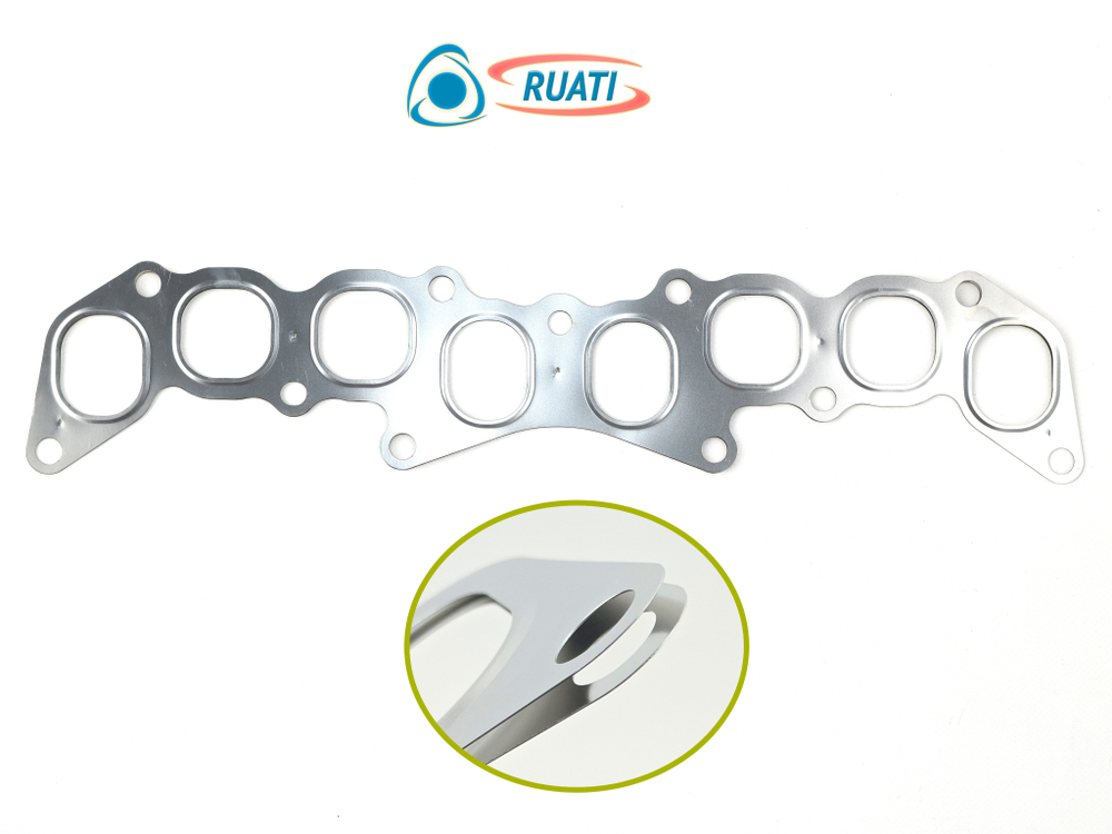 Прокладка коллектора дв. EvoTech 2.7 А274 а/м ГАЗель Next металл 2-х слойный (АРТ: А274.1008080, 719-14-17)  (RUATI)