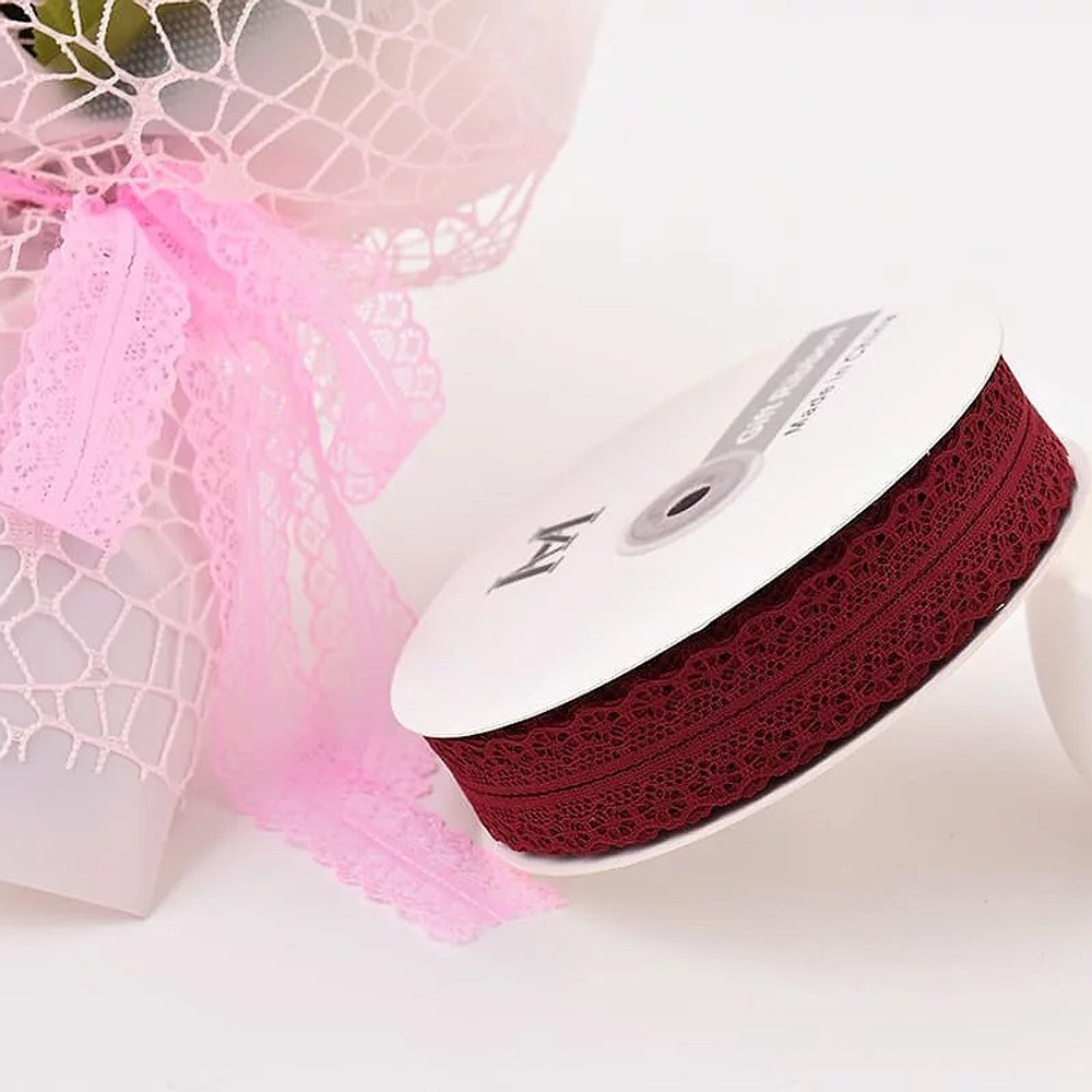 Лента кружево "С полосой" 3см*50ярд