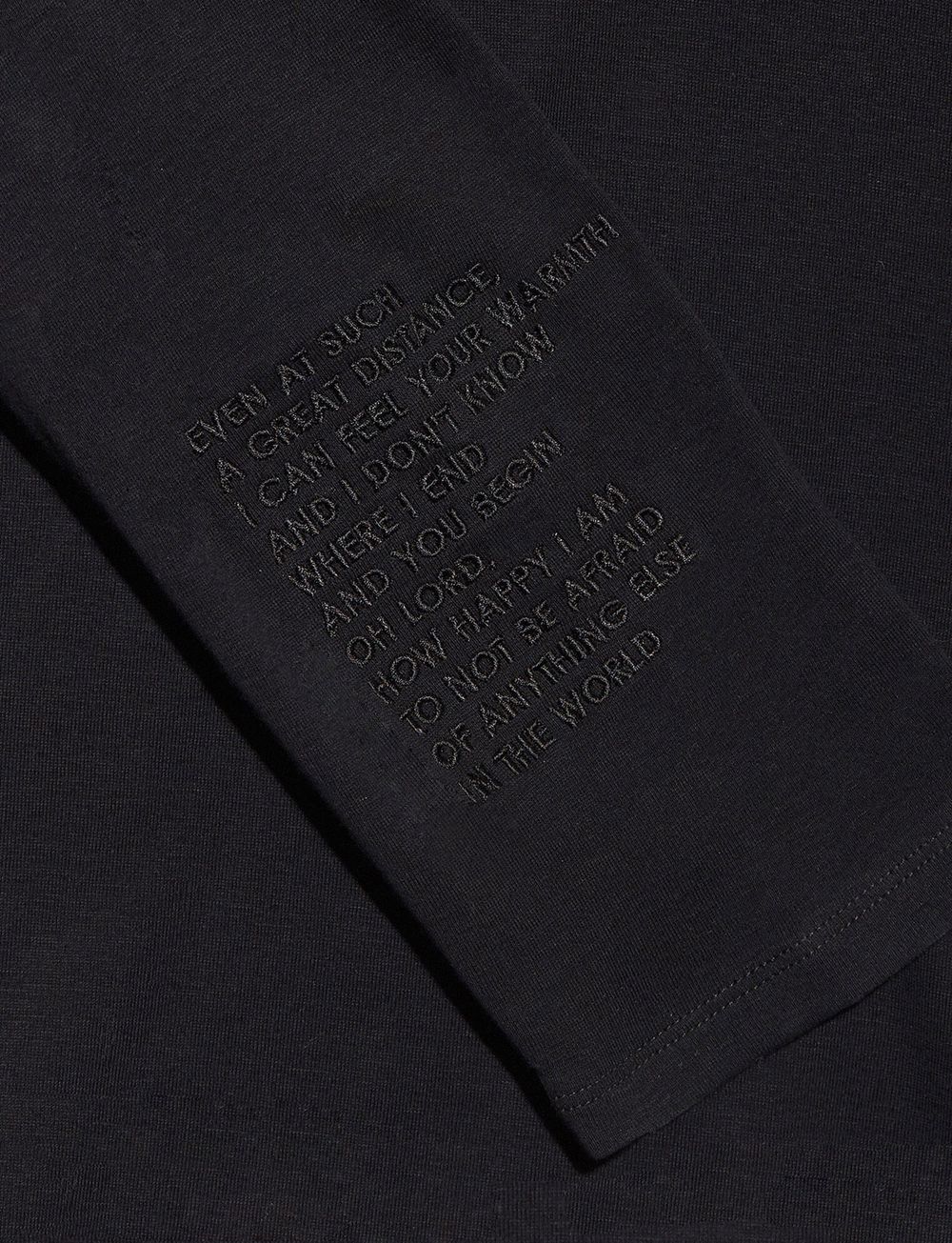 Лонгслив Une Petite Emeute Black Butterfly черный