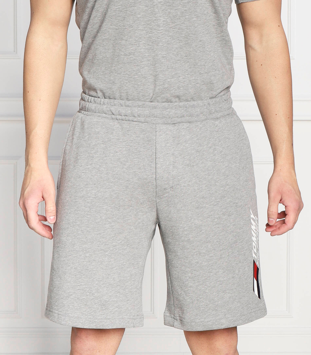 шорты essential terry Tommy Sport - серый(MW0MW28999)