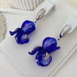 Серьги Ирисы