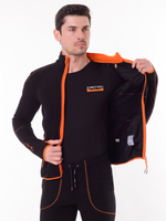 Демисезонный мужской костюм Triton Gear Rich Рич (Флис) Черный