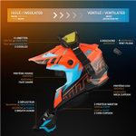 Шлем бэккантри CKX TITAN ORIGINAL DL AVALANCHE