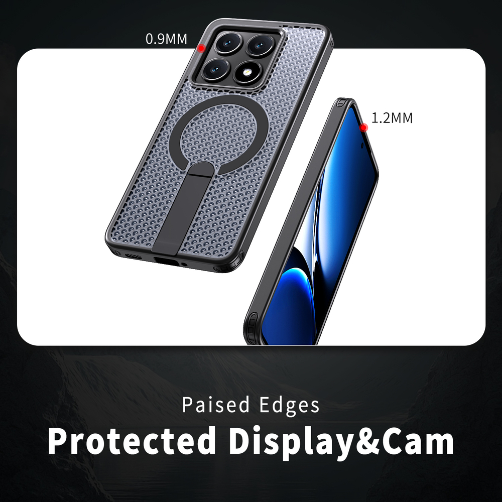 Прозрачный чехол Mesh Pro Magnetic Case для Xiaomi 14T