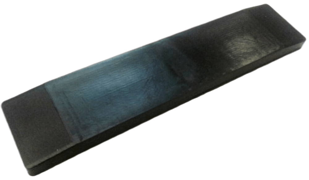 Вкладыш башмака кабины для BLT, толщина 9 мм. (150x32x9 Напр. 9 мм)