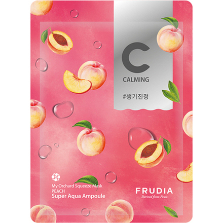 Маска тканевая питательная с персиком - Frudia My orchard squeeze mask peach