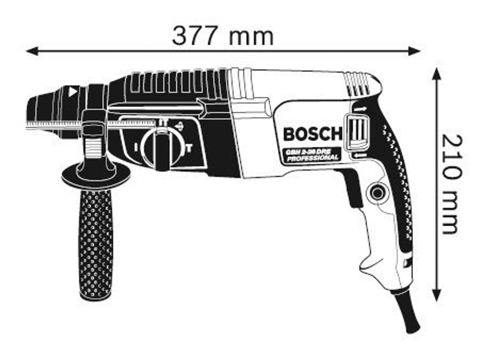 Перфоратор BOSCH GBH 2-26 DRE 0611253708